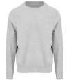 JH130 Graduate Heavyweight Sweatshirt M Heather Grey colour image